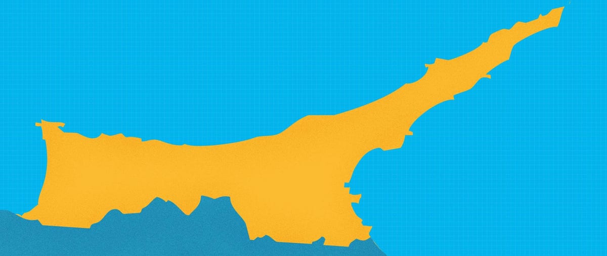 Carte du nord de Chypre stations