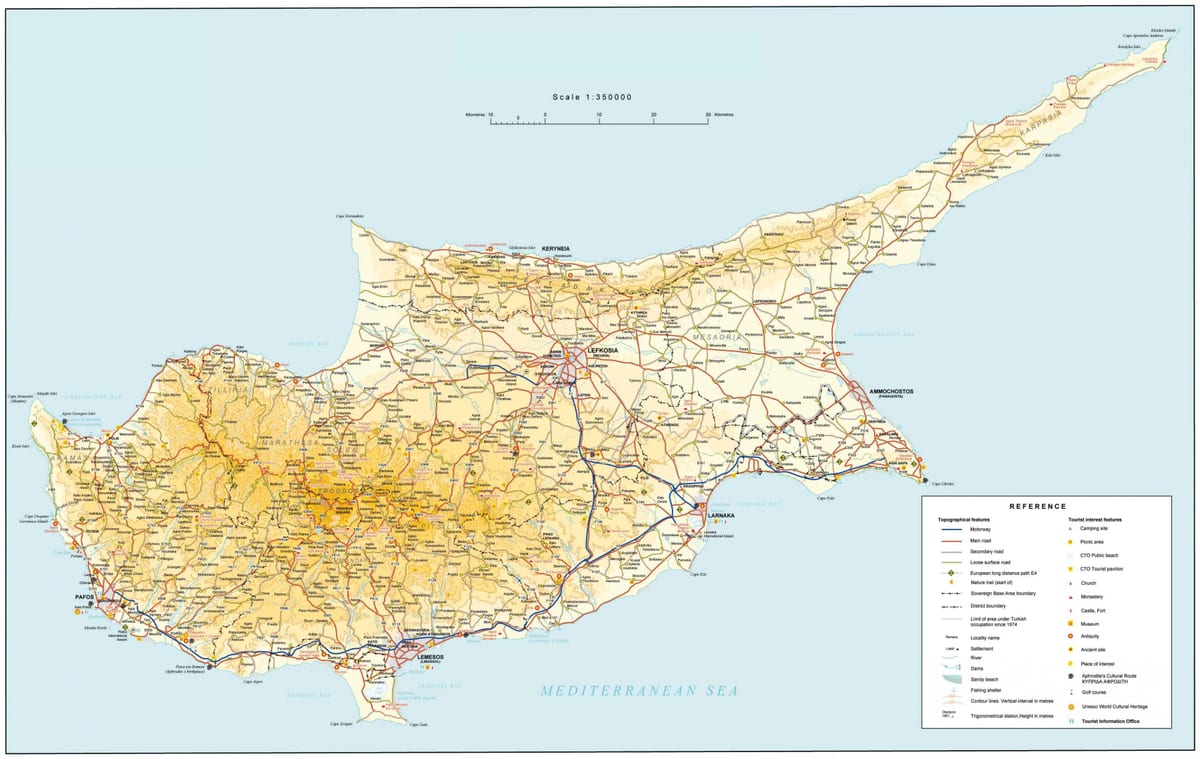 Carte de e4, Chypre