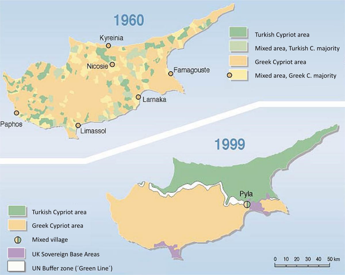 Carte de turc de Chypre