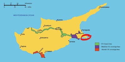 Carte de kapparis Chypre
